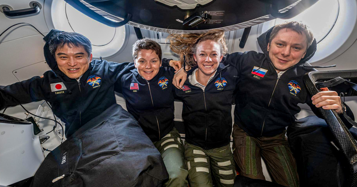 Astronauts return to Earth with SpaceX after 5 months at the International Space Station