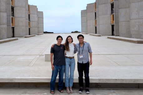 From left: Tatsuya Nobori, Natanella Illouz Eliaz, and Travis Lee.