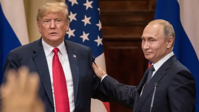 Trump and Putin meet in Helsinki