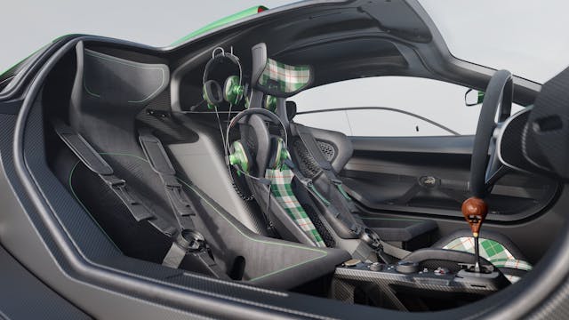 Gordon Murray Special Vehicles S1LM interior