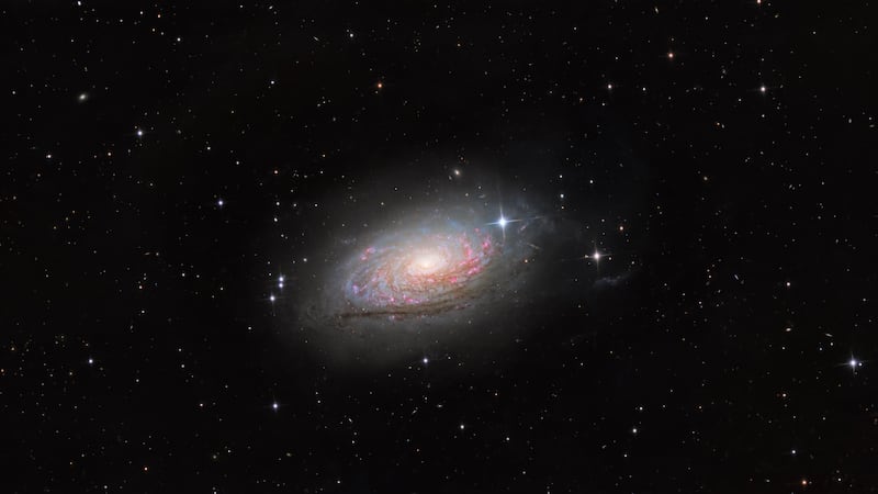 Sunflower Galaxy by Mark Gribbin, shortlisted in Out of this World – Deep Sky. 'The image was taken from the heart of Carlow town. This is my second real attempt at focusing on a galaxy for multiple nights,' says Mark. 'I was confident when beginning this session that I would be able to do this galaxy justice and I feel I've done that here'