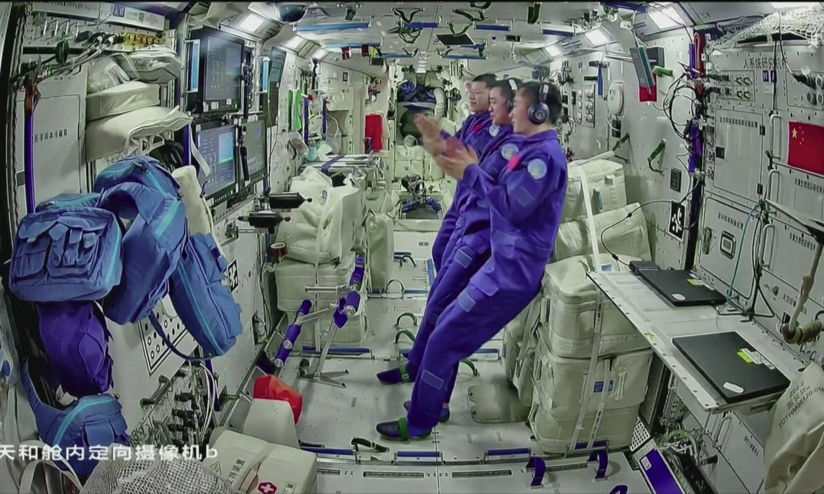 Shenzhou-20 crew to conduct spacewalk in coming days after unpacking new spacesuits