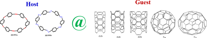 Unveiling size-selective host-guest interaction of photoresponsive nanorings with carbon nanotubes and fullerenes
