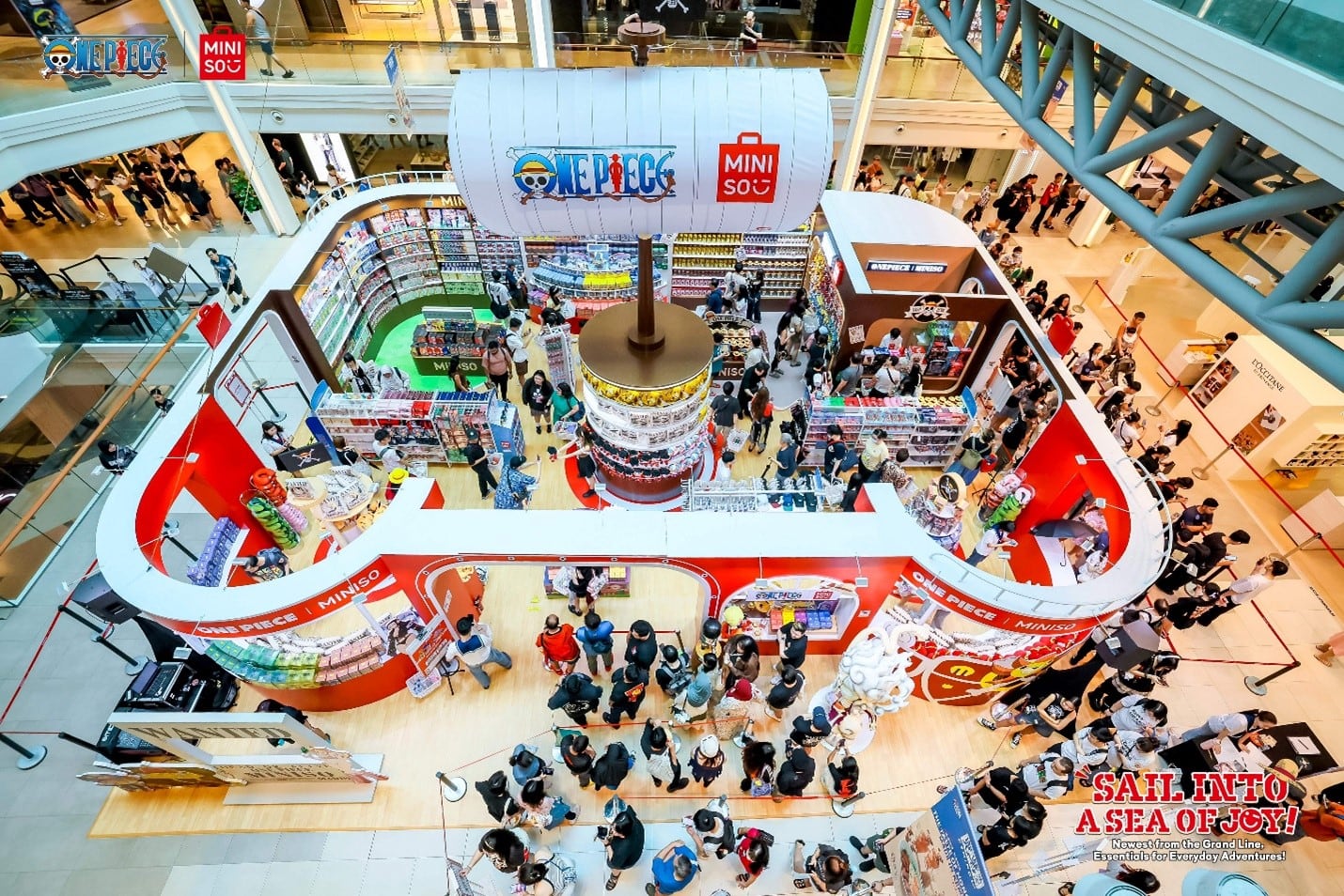 MINISO’s One Piece pop-up in Singapore
