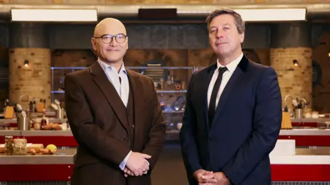 A picture of Gregg Wallace, left, and John Torode
