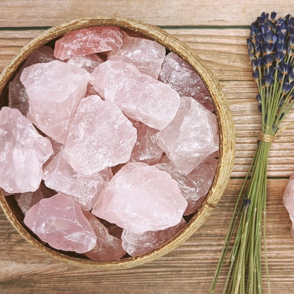 Raw Rose Quartz