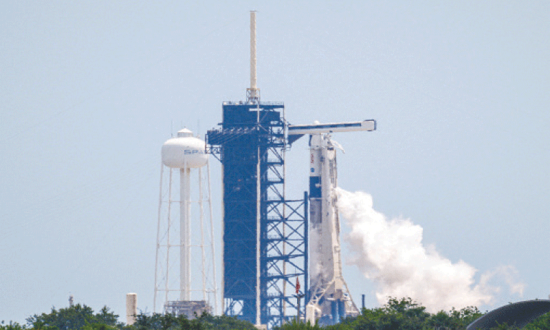 SpaceX scrubs ISS launch amid stormy conditions – Newspaper