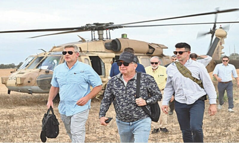 US envoy visits Gaza sites as UN says hundreds of aid-seekers killed – World