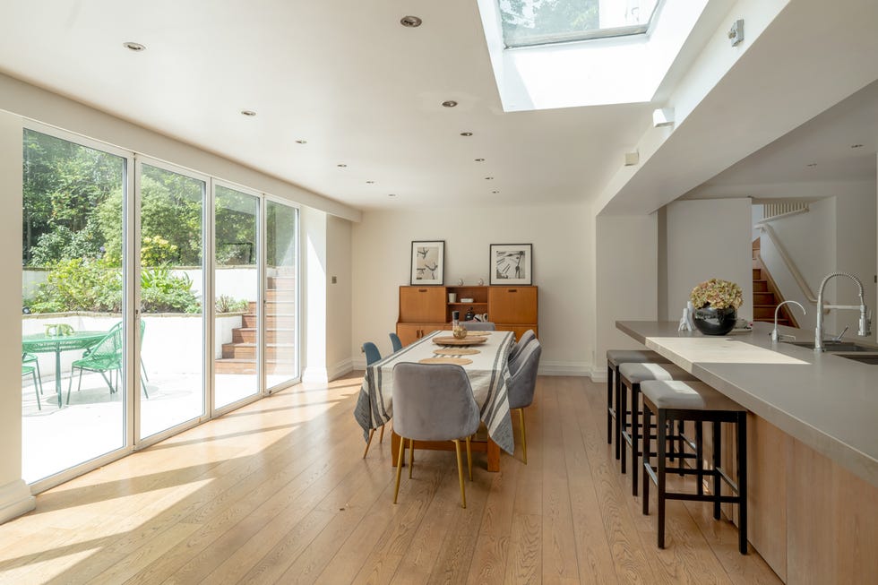 kate moss london home kitchen