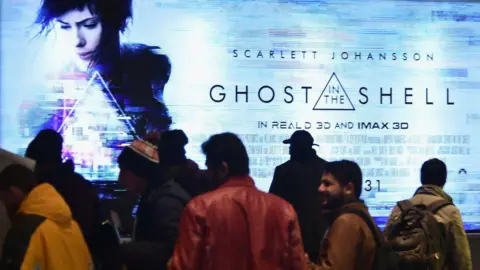 Getty Images General atmosphere of a special fan event of the Paramount Pictures title "Ghost In The Shell" at AMC Lincoln Square Theater on February 28, 2017 in New York City.