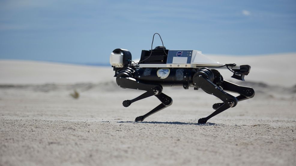 OSU researchers test dog-like robots for Mars exploration at White Sands