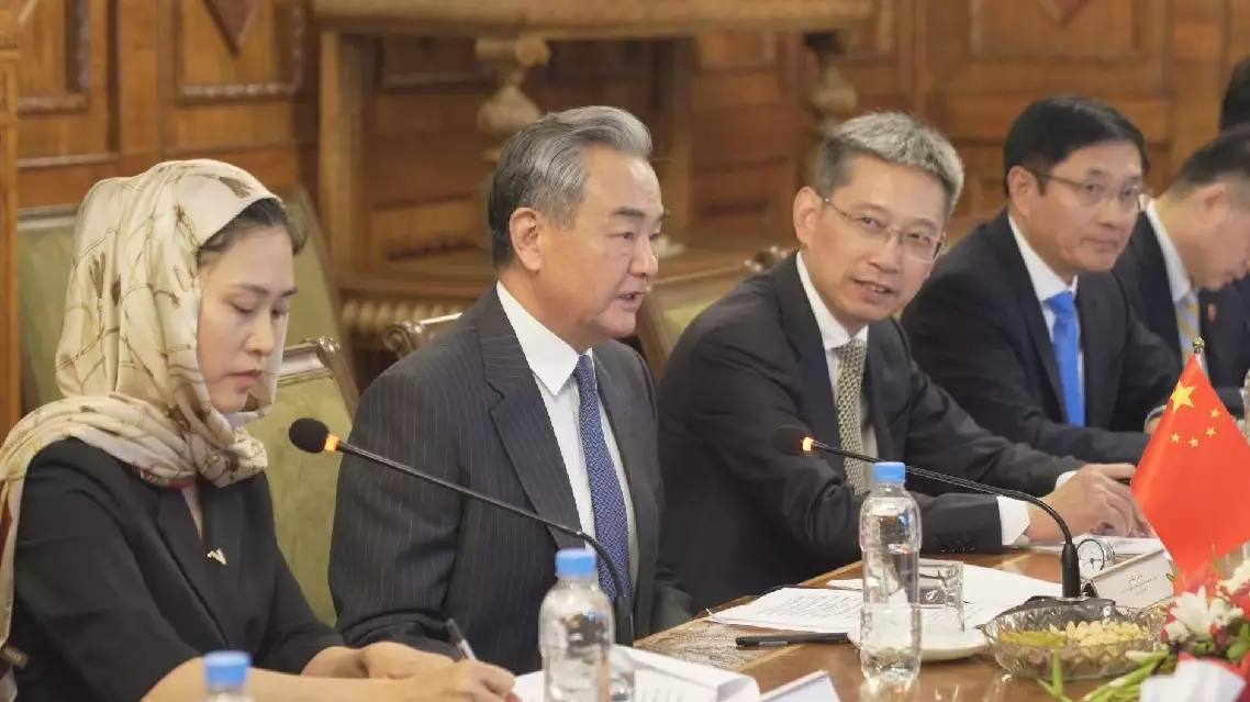 Chinese FM meets Afghan interior minister