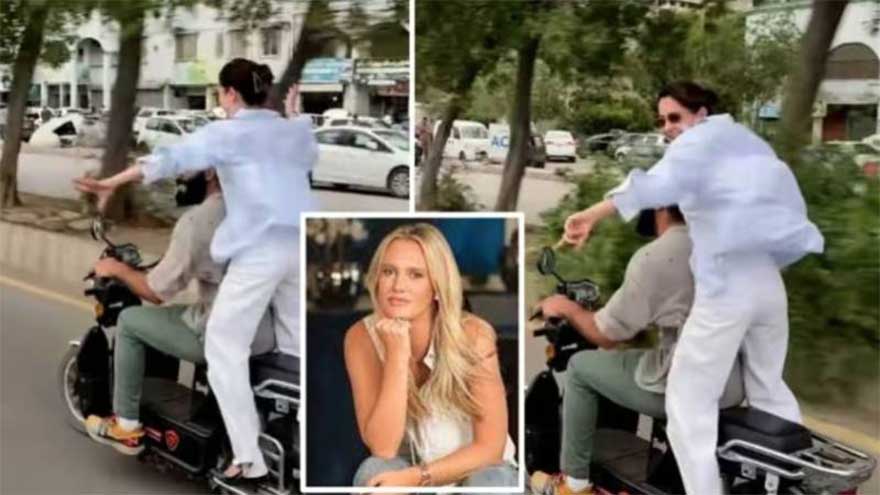 Thank God nothing happened to her, Shaniera Akram reacts to Hania Aamir’s bike stunt
