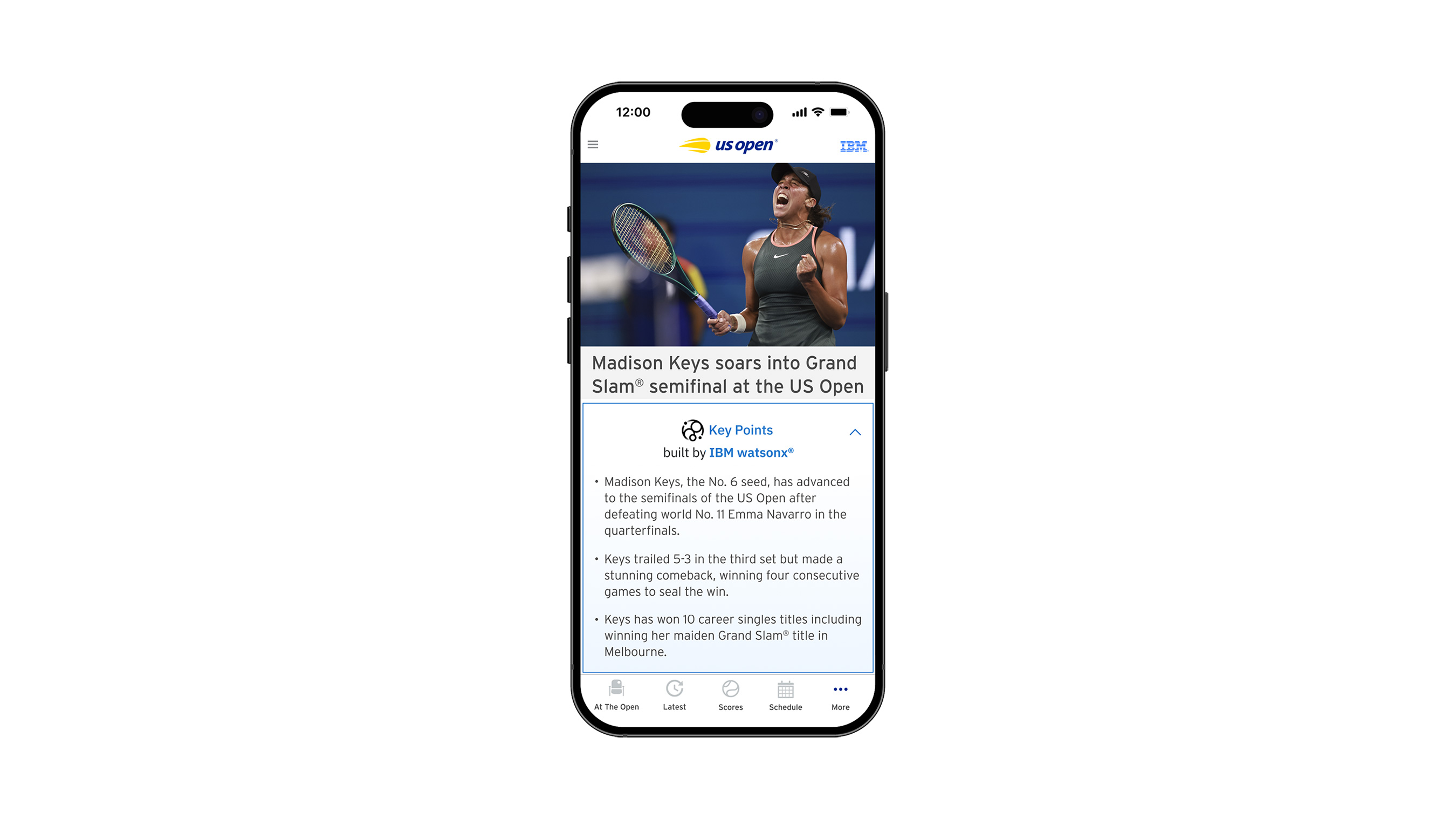 IBM and the USTA Roll Out AI-Powered Fan Experiences for 2025 US Open IBM and the USTA Roll Out AI-Powered Fan Experiences for 2025 US Open