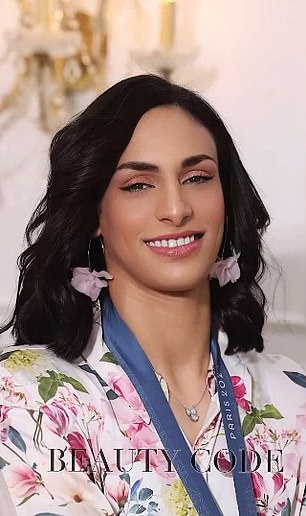 The boxer underwent a dramatic makeover for a social media video in the wake of her win