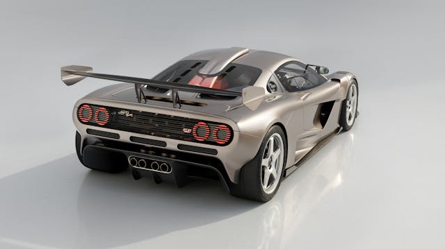 Gordon Murray Special Vehicles S1LM rear three quarter