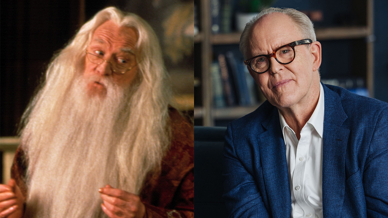 Albus Dumbledore Richard Harris and John Lithgow