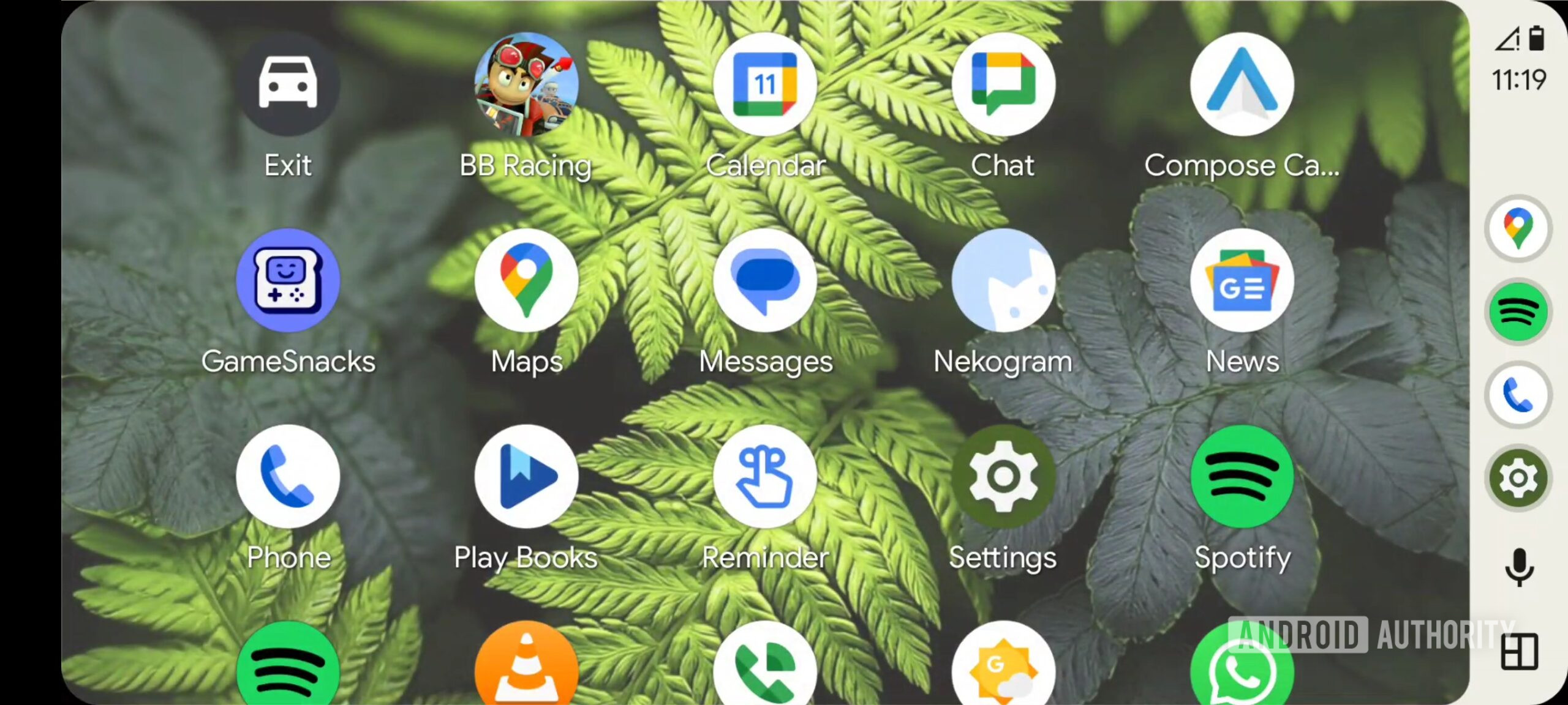 Android Auto app drawer 1