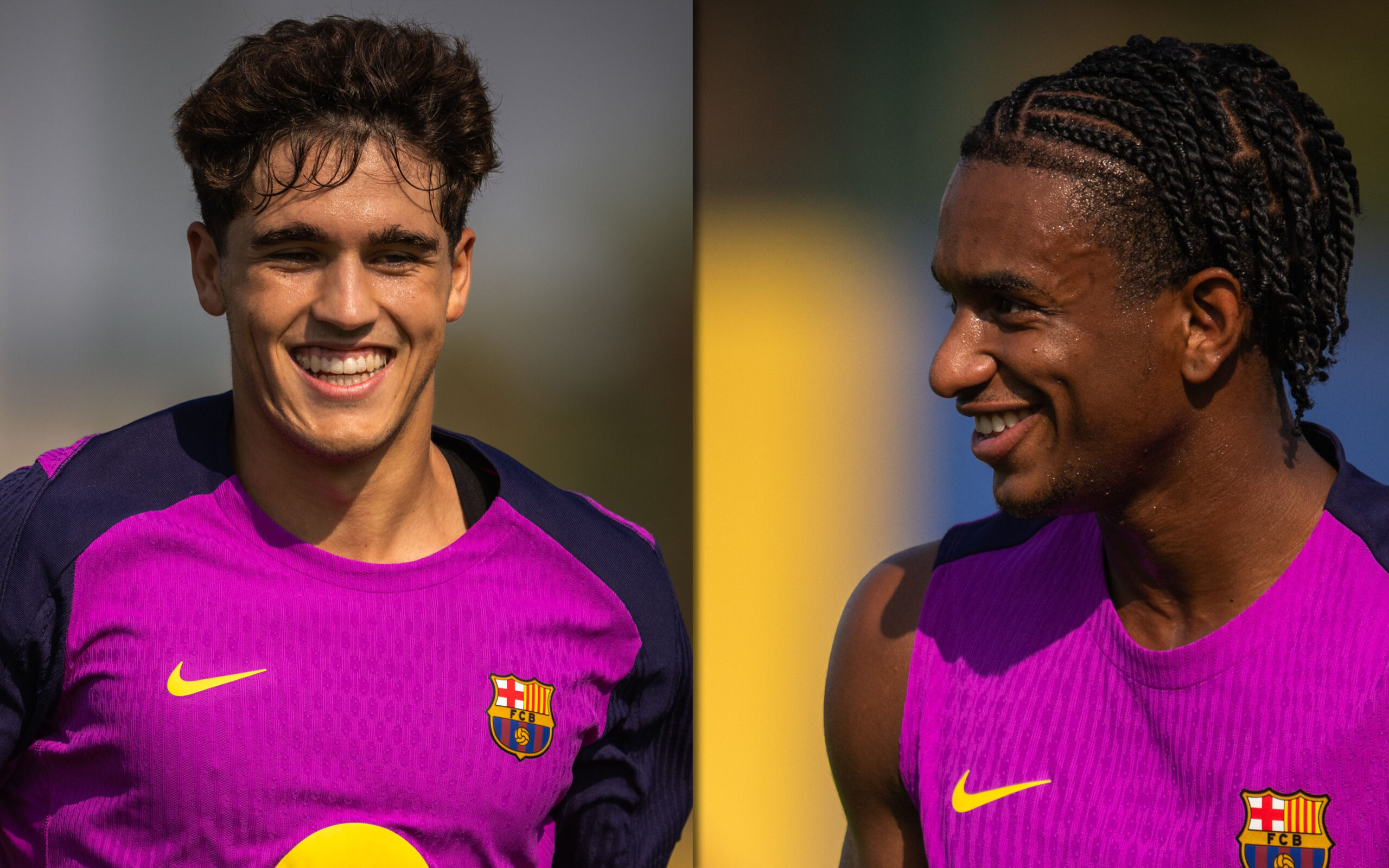 Cubarsí and Balde give their thoughts ahead of the Gamper