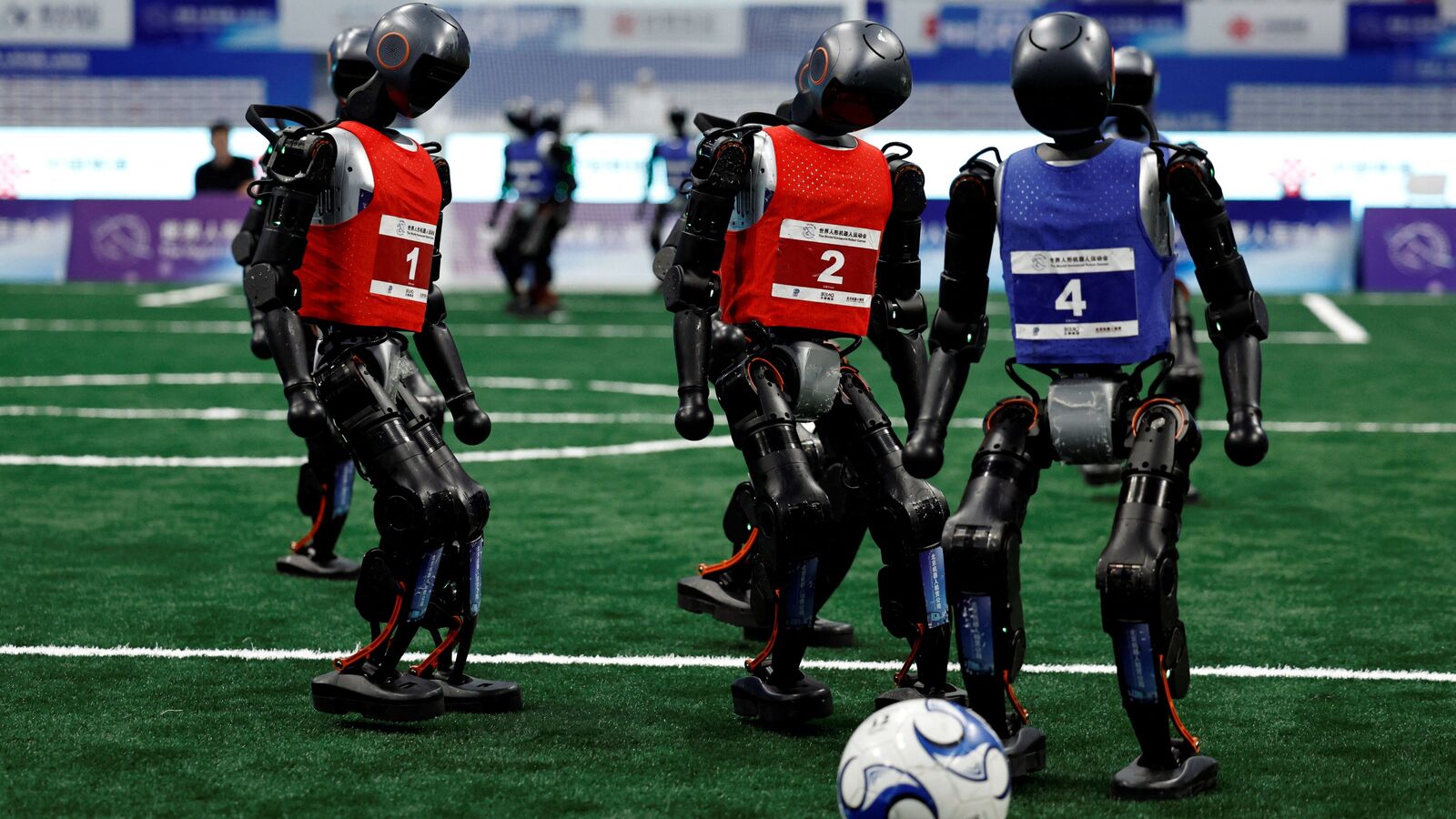 China’s 2025 robot Olympics: Humanoids compete in football, races, and AI challenges