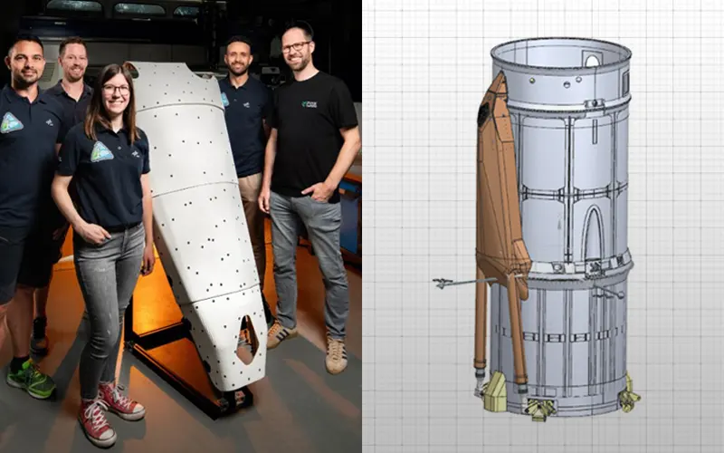 DLR Completes Key Component for the Callisto Demonstrator’s Landing Legs