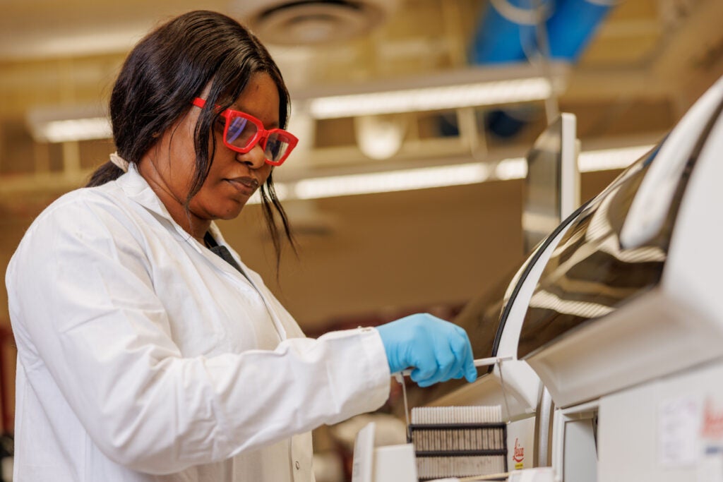 Abiodun Wahab, a third-year doctoral student in the DREAM Lab, was one of the study's lead authors. 