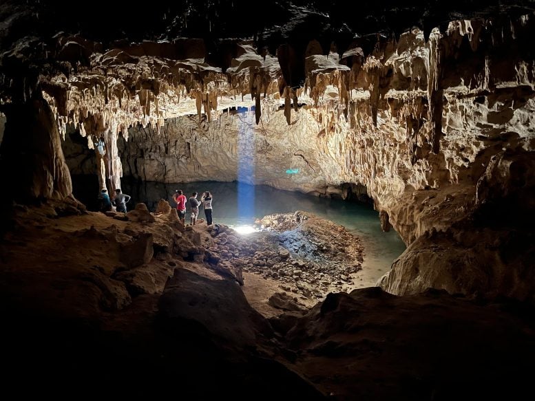 Dome of the Cathedral Grutas Tzabnah