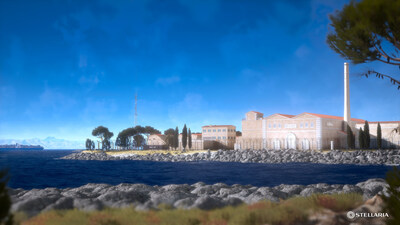 Rendering of Stellaria's Stellarium Reactor
