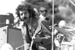 SAN FRANCISCO, CA - MAY 7:  Jerry Garcia (1942-1995) of The Grateful Dead plays live in front of a large Polo Field crowd on May 7, 1969 at Golden Gate Park in San Francisco, California.  (Photo by Robert Altman/Michael Ochs Archives/Getty Images)