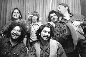The Grateful Dead, 1970 (clockwise): Bob Weir, Phil Lesh, Bill Kreutzmann, Ron "Pigpen" McKernan, Mickey Hart and Jerry Garcia during the Music File Photos - The 1970s - by Chris Walter at the Music File Photos 1970's in Various Cities, United Kingdom. (P