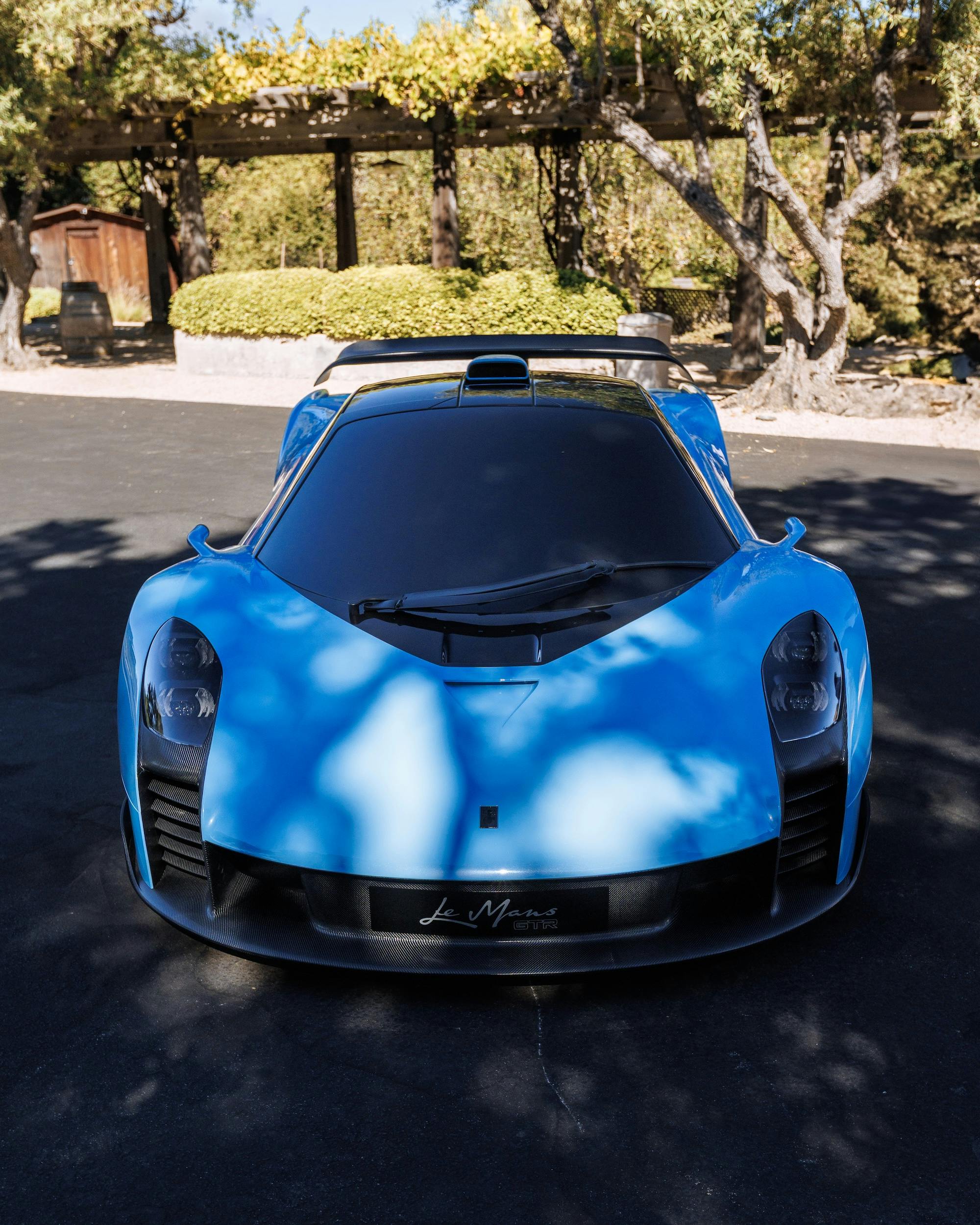 Gordon Murray Special Vehicles Le Mans GTR frontal