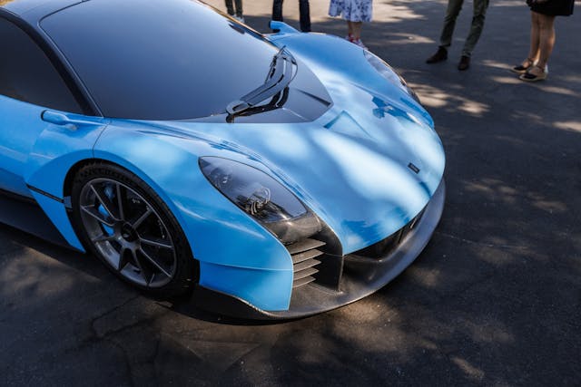Gordon Murray Special Vehicles Le Mans GTR front nose