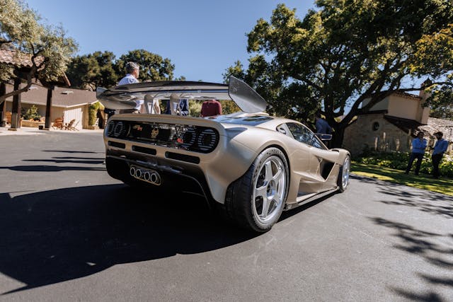 Gordon Murray Special Vehicles S1LM rear three quarter