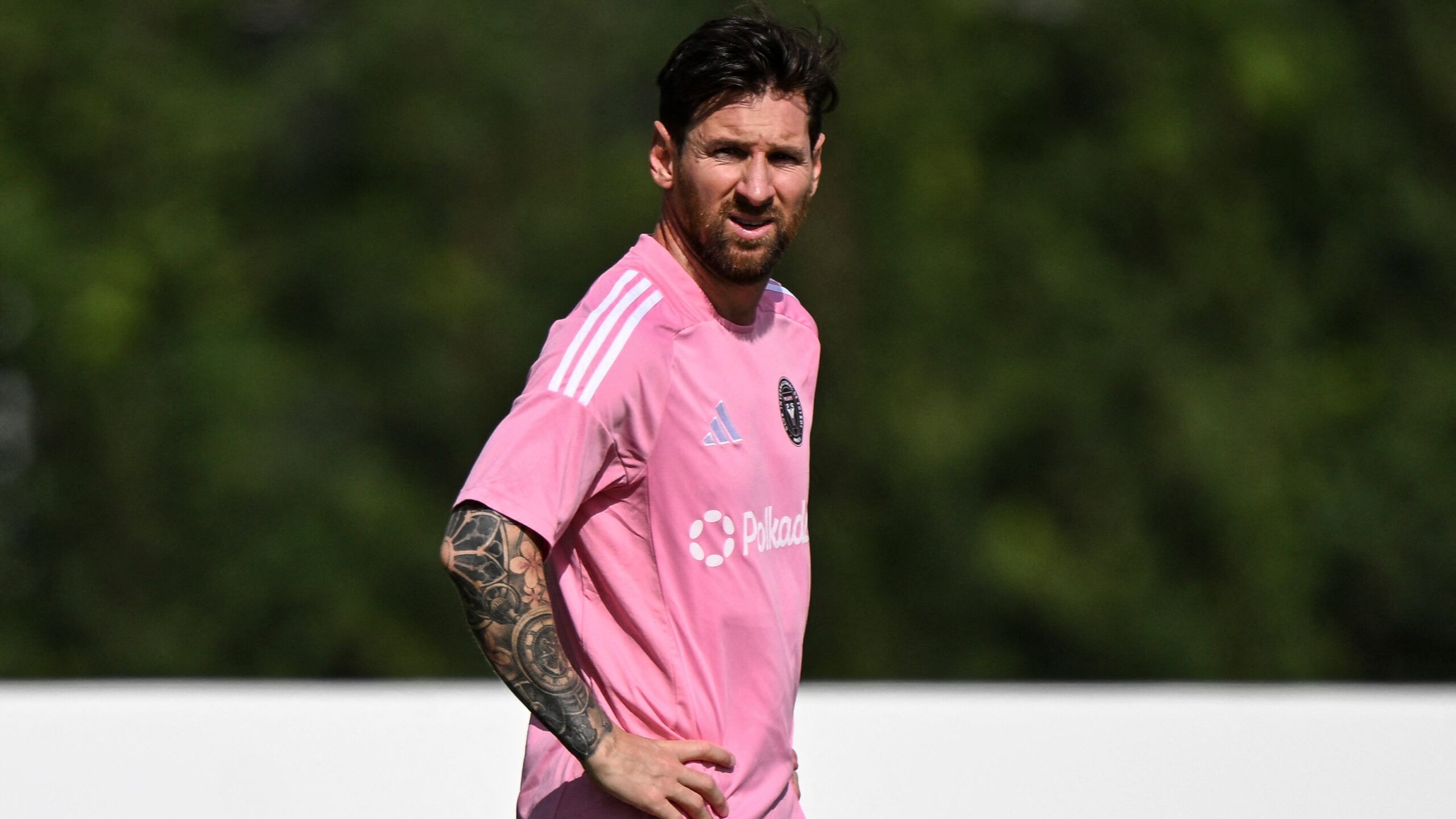 Inter Miami’s Lionel Messi trains alongside teammates as return appears to be closer