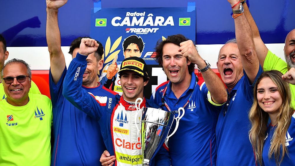 Câmara thanked his TRIDENT team for all their work so far this season