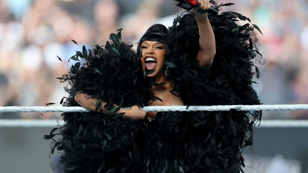 Cardi B Brings the Drama as Host of WWE’s SummerSlam