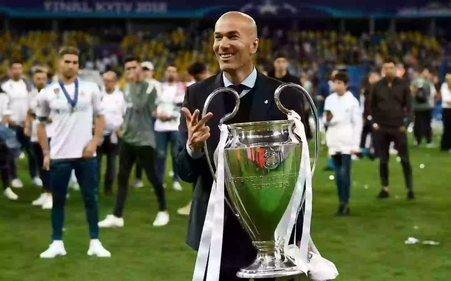 Zinedine Zidane enjoyed two successful spells as head coach of Real Madrid (Credit:Getty)