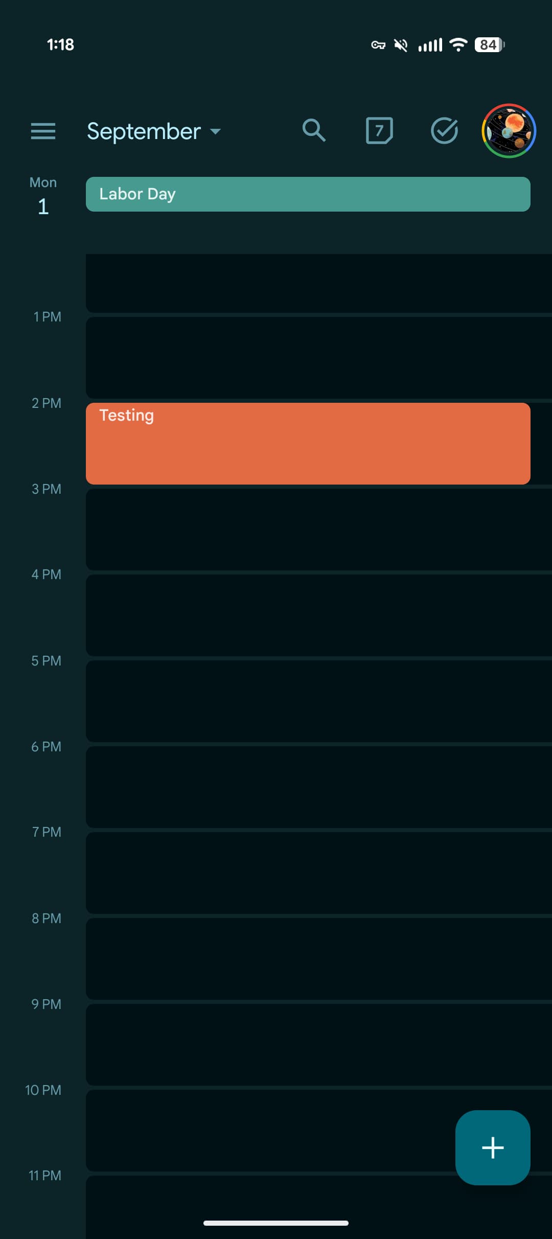 Google Calendar Material 3 Expressive