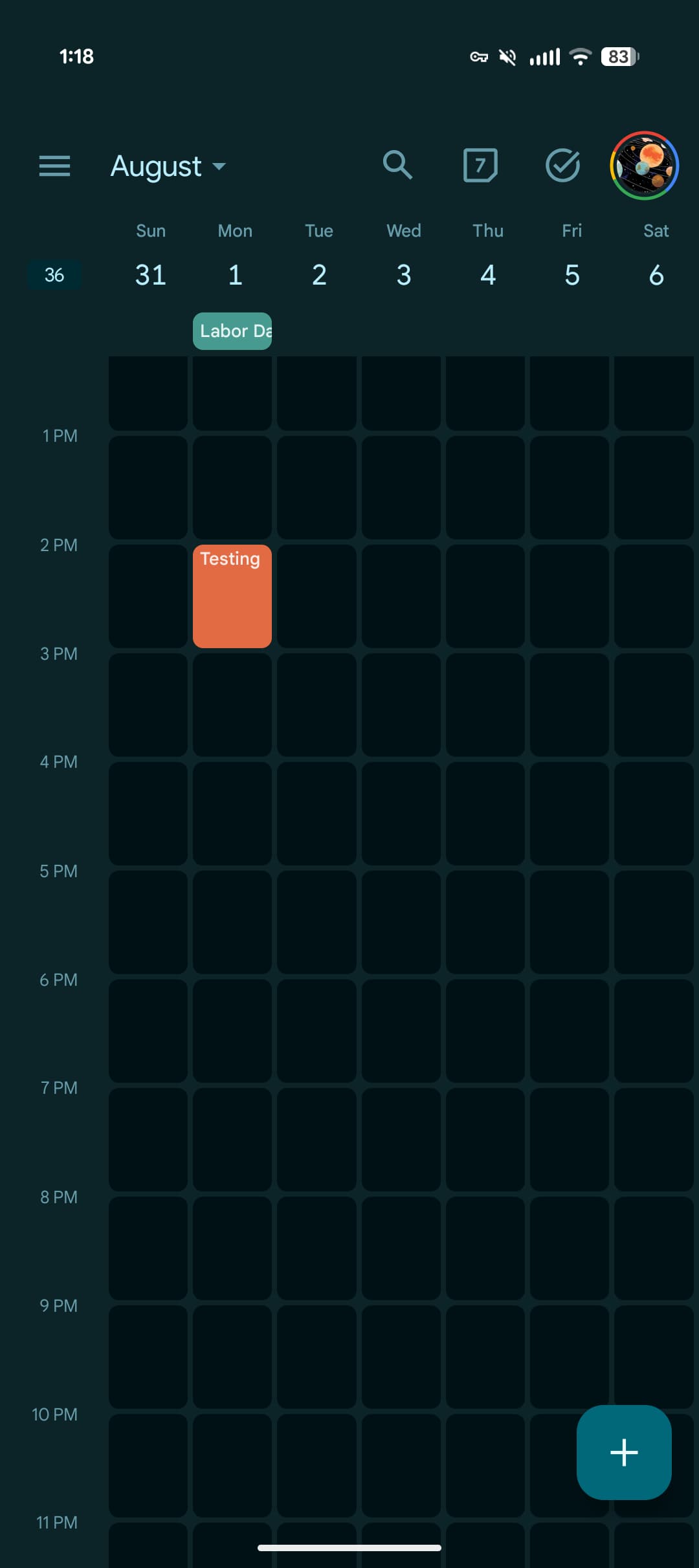 Google Calendar Material 3 Expressive