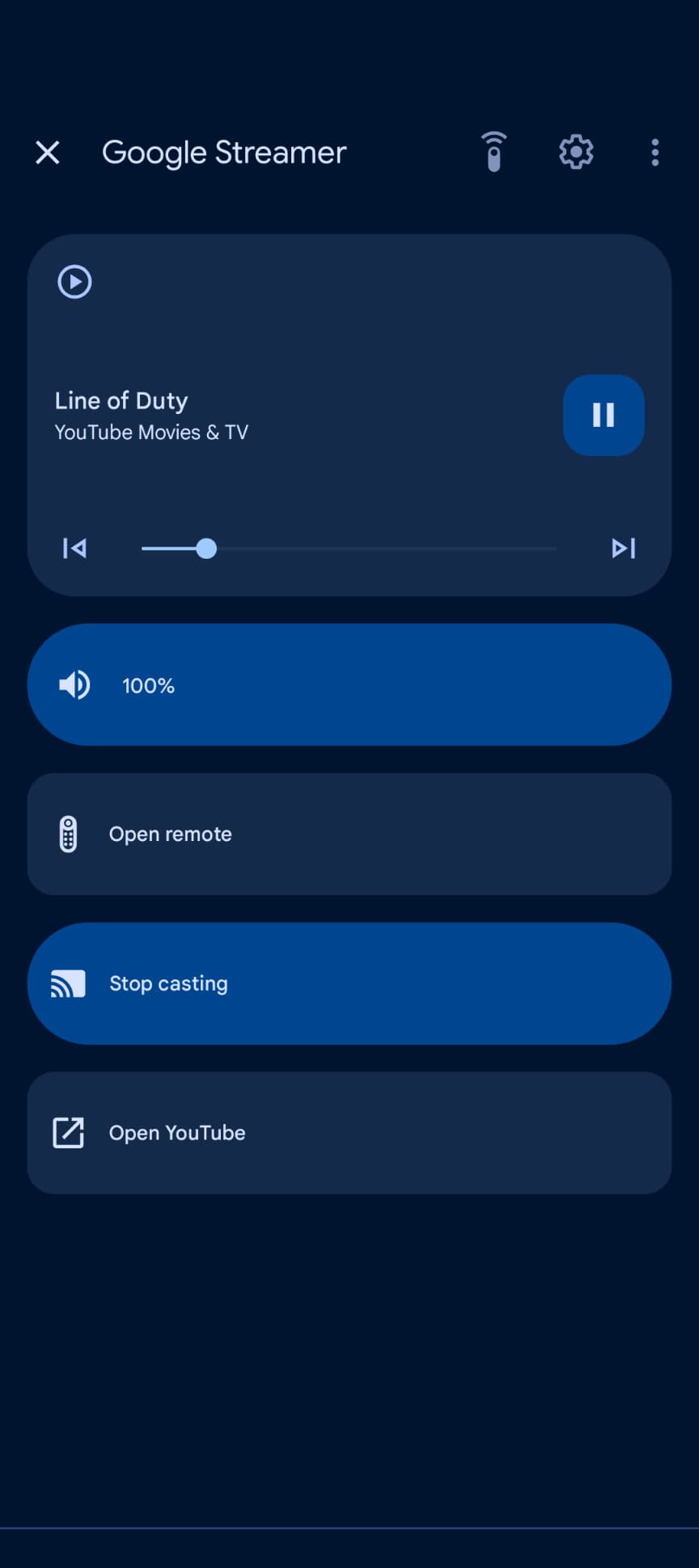 Google Home media controller redesign