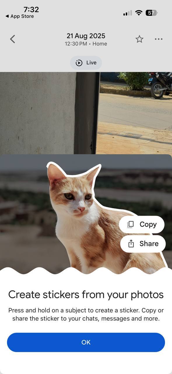 Google Photos on iOS Create stickers from your photos Google Photos on iOS Create stickers from your photos