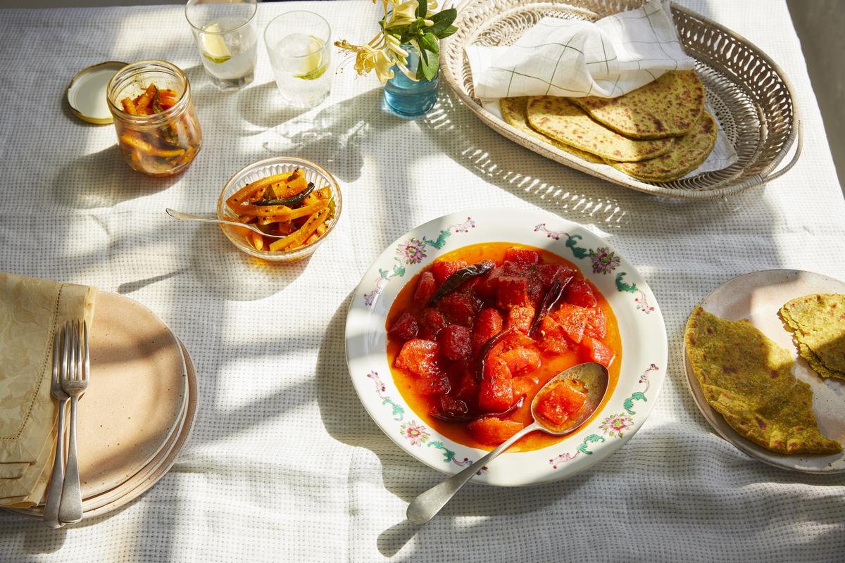 Matira (red watermelon) curry