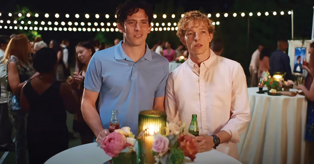 Josh O’Connor and Mike Faist in Challengers