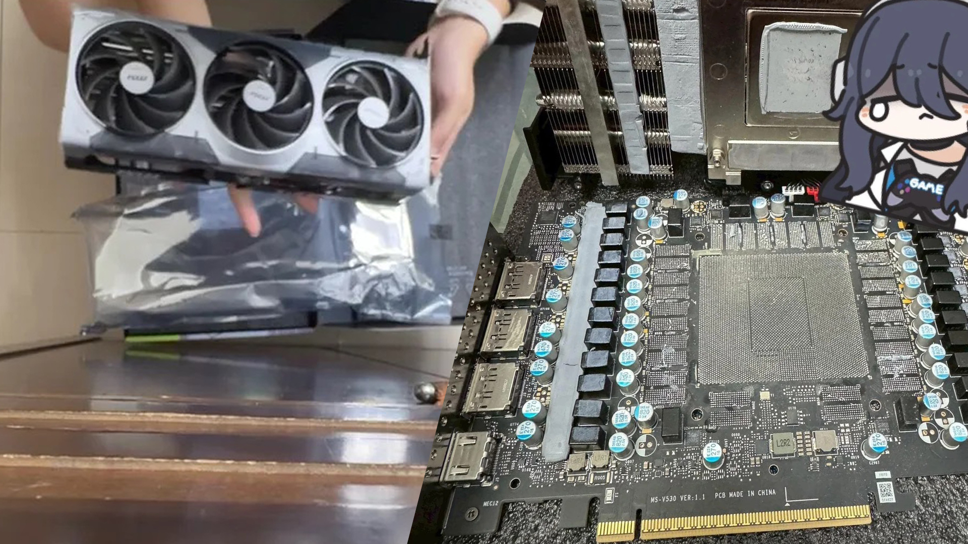 User Receives MSI RTX 5090 With GPU And VRAM Chips Torn Off PCB; Another Incident Of Fake GPUs Being Supplied To Amazon
