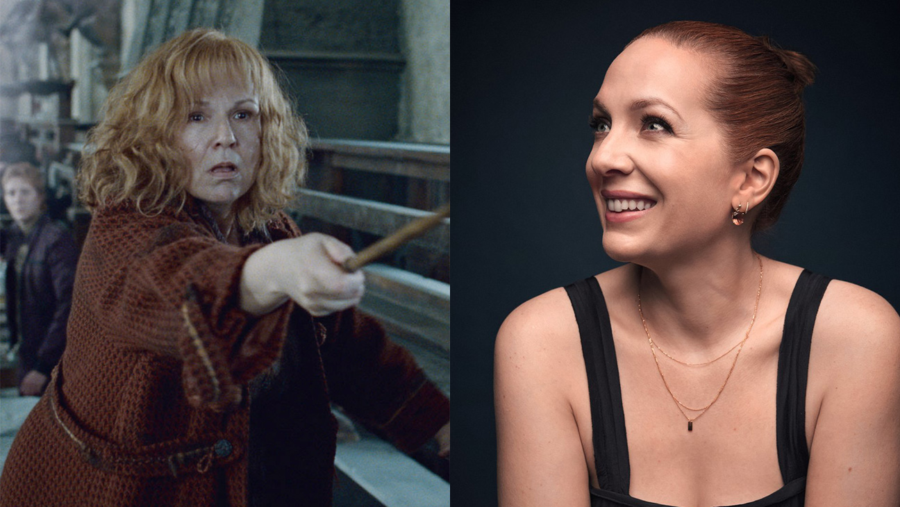 Molly Weasley Julie Walters and Katherine Parkinson
