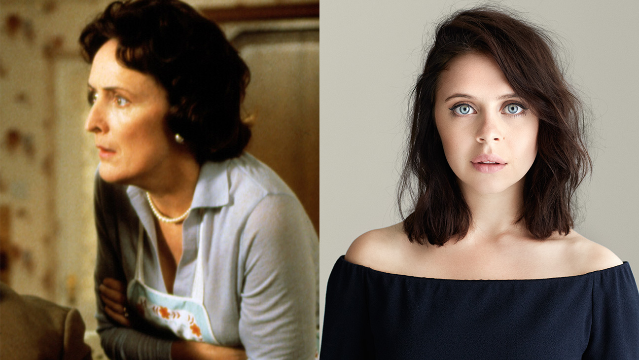 Petunia Dursley Fiona Shaw and Bel Powley
