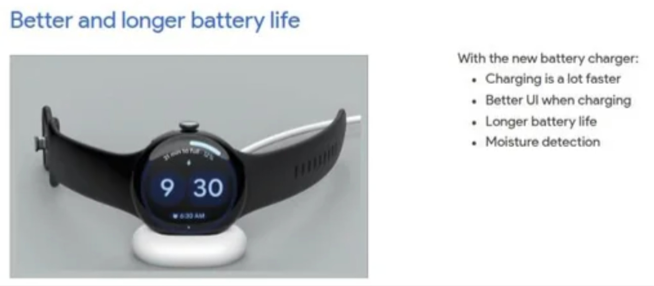 Pixel Watch 4 charging leak