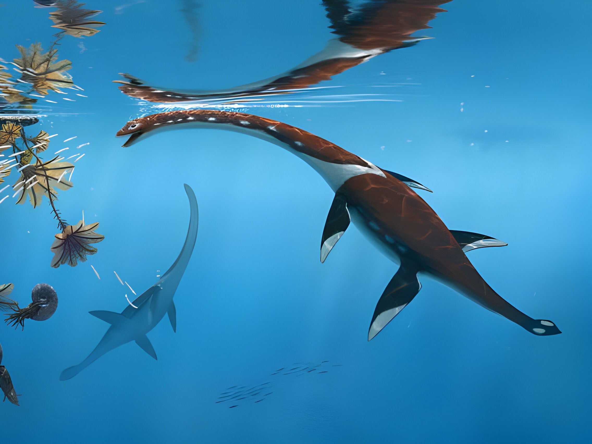 Jurassic fossil reveals a long-necked sea monster