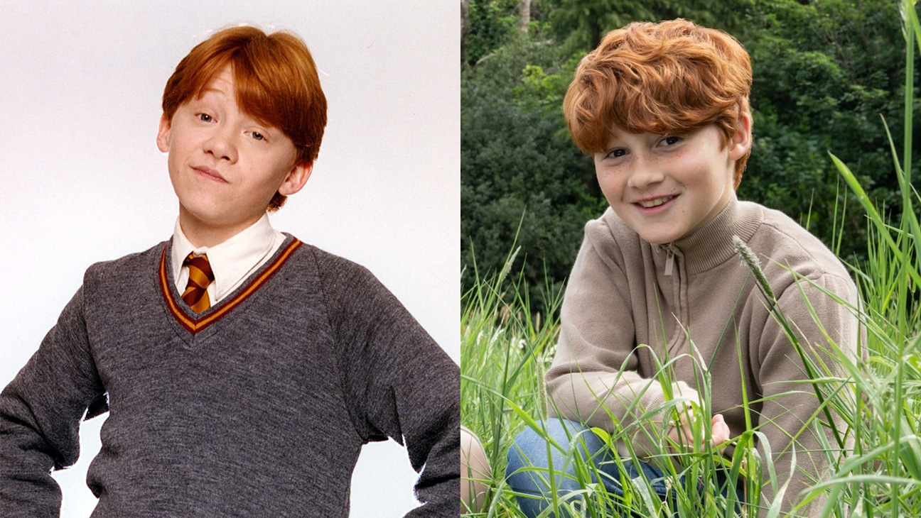 Ron Weasley Rubert Grint and Alastair Stout