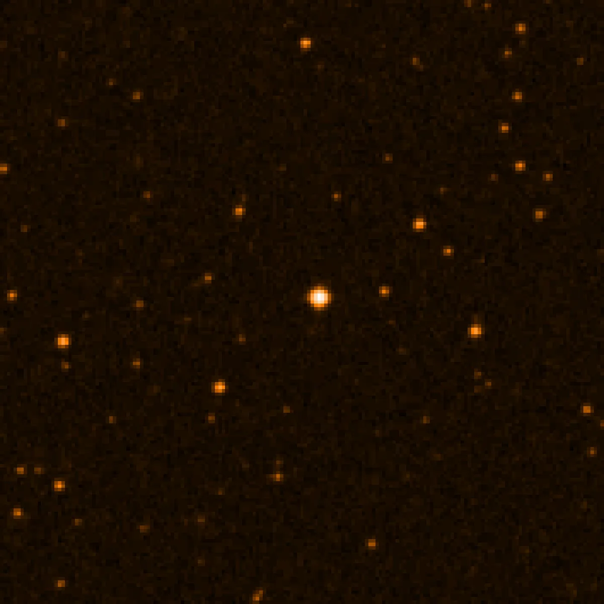 Ross 154. Credit: Digitized Sky Survey (https://archive.eso.org/dss/dss)